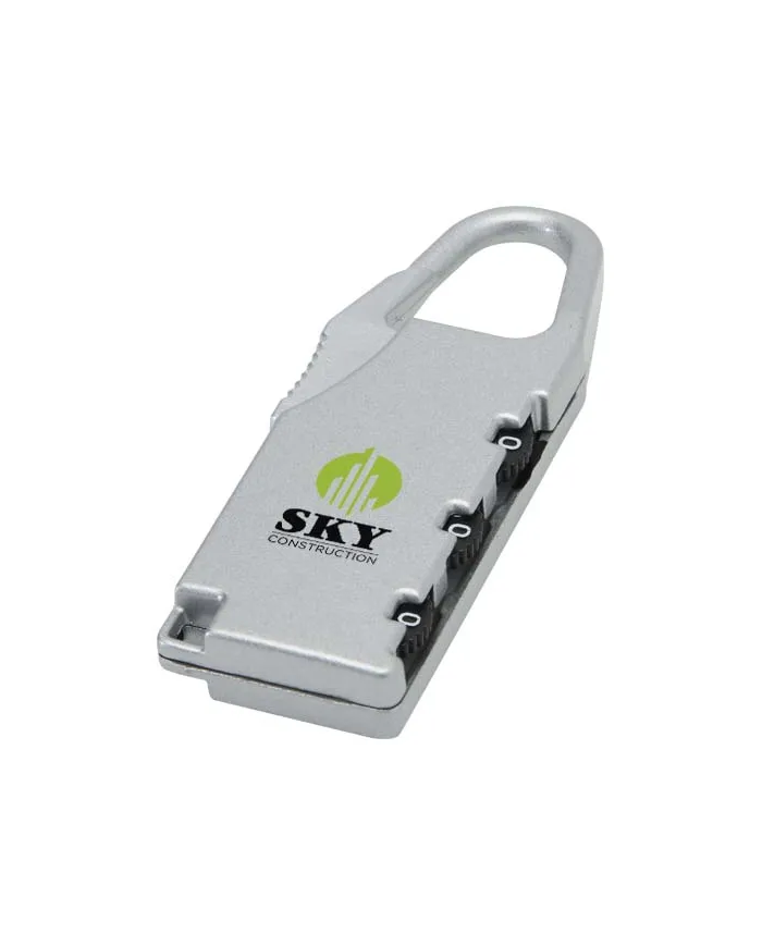 Lucchetto per valigia con logo - cod. P130130