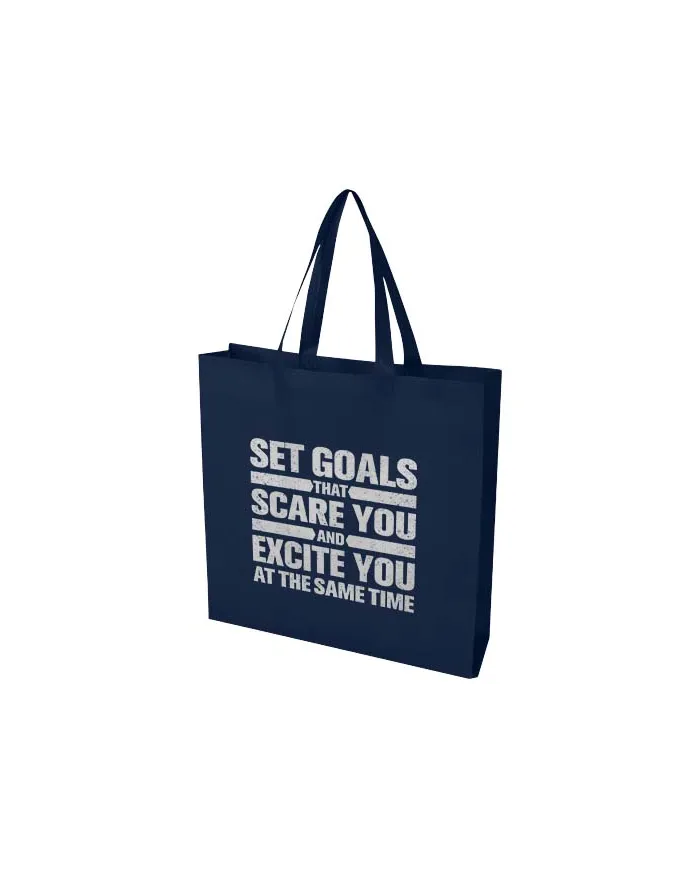 Borsa tote bag a soffietto in tessuto non tessuto da 12 litri - cod. P130106