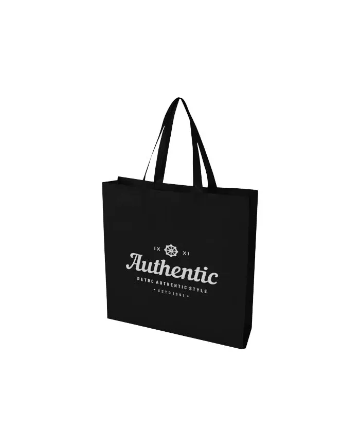 Borsa tote bag a soffietto in tessuto non tessuto da 12 litri - cod. P130106