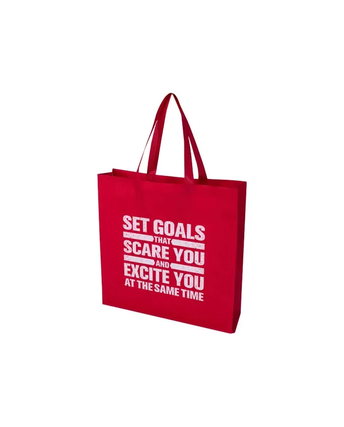 Borsa tote bag a soffietto in tessuto non tessuto da 12 litri - cod. P130106