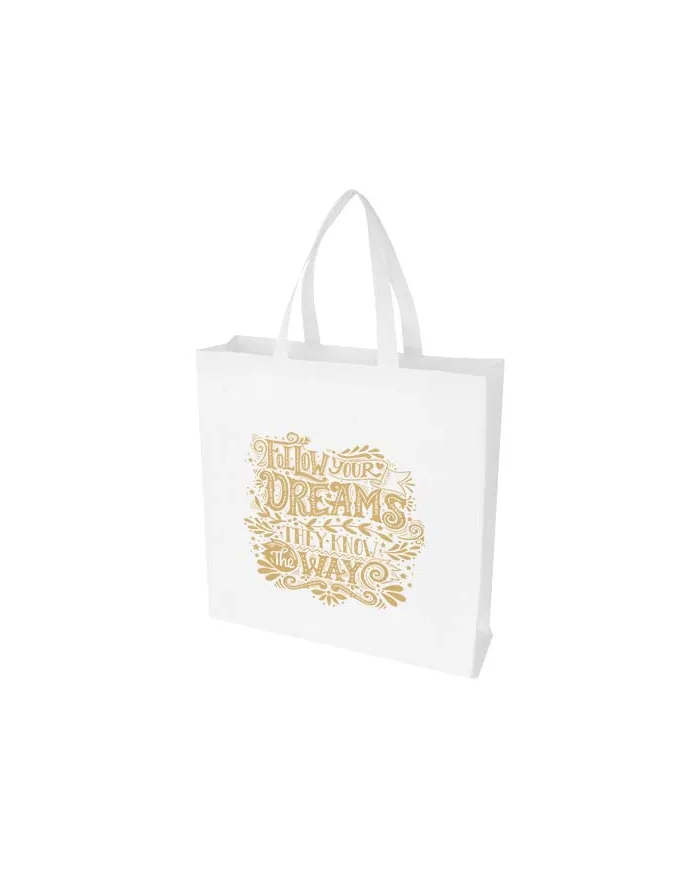 Borsa tote bag a soffietto in tessuto non tessuto da 12 litri - cod. P130106