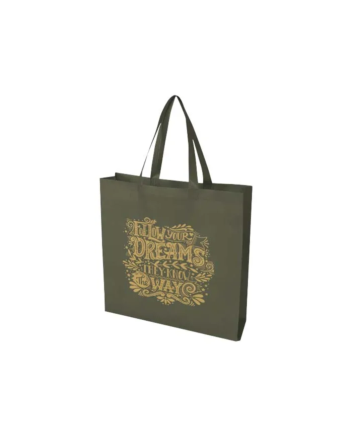 Borsa tote bag a soffietto in tessuto non tessuto da 12 litri - cod. P130106