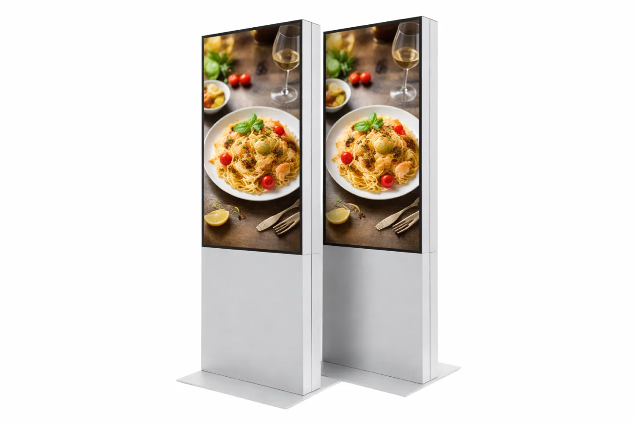 Totem multimediale a colonna fronte e retro - FA-13955