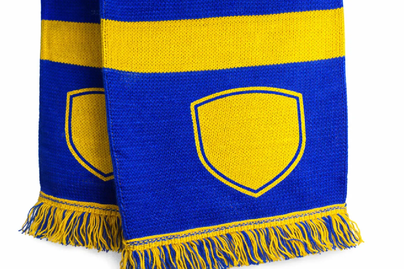 Sciarpe personalizzabili da stadio realizzate a maglia - FA-9358