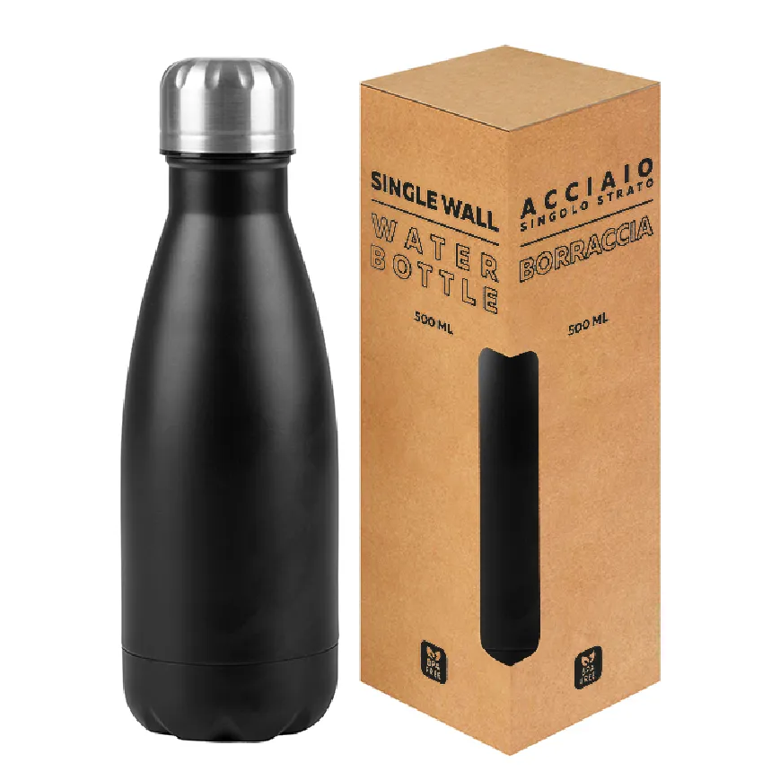 Borraccia in acciaio personalizzabile da 500 ml - cod. PC411