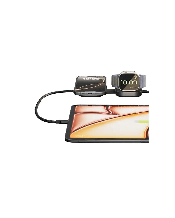 Cavo di ricarica USB-C 3-in-1 da 140 W Zens Pro 3 - cod. P120822