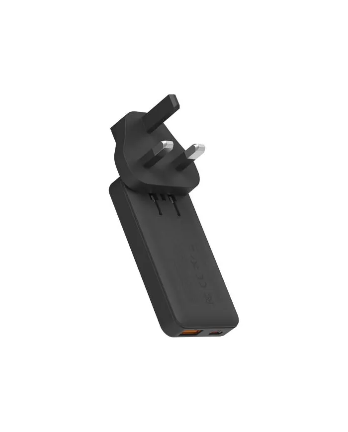 Set caricabatterie rapido da viaggio da 65 W con cavo e custodia Xtorm - cod. P124600