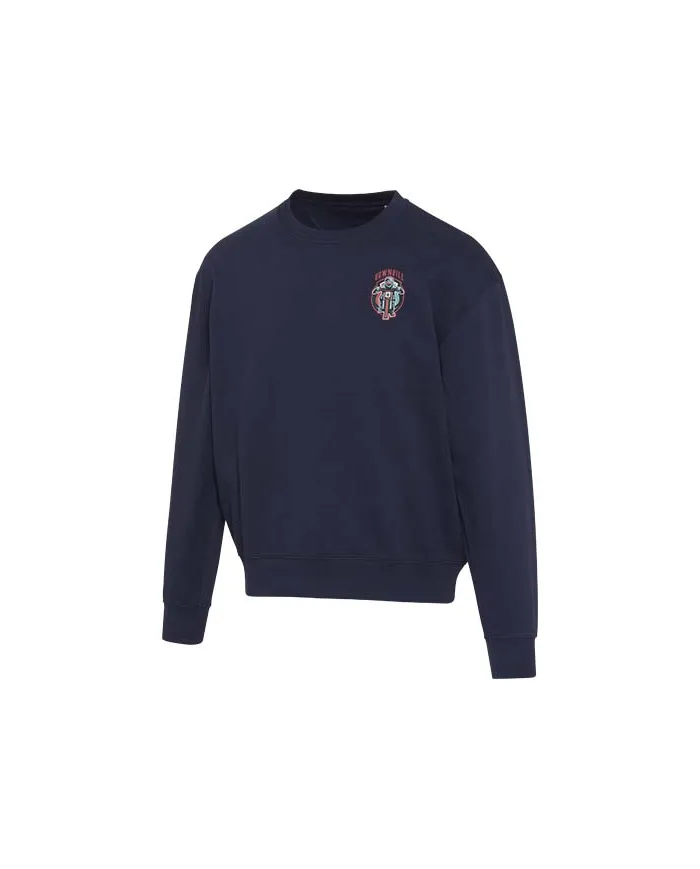 Maglione unisex a girocollo in cotone biologico certificato OCS da 280 g/m² Boris - cod. P39564