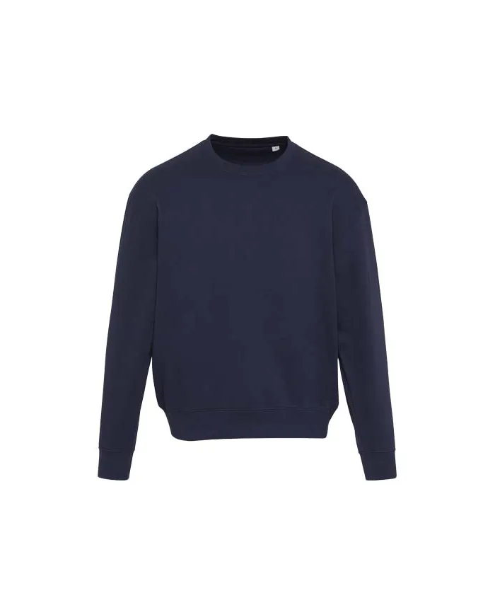 Maglione unisex a girocollo in cotone biologico certificato OCS da 280 g/m² Boris - cod. P39564