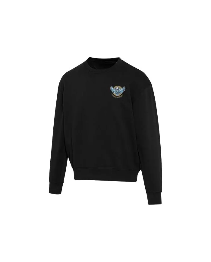 Maglione unisex a girocollo in cotone biologico certificato OCS da 280 g/m² Boris - cod. P39564