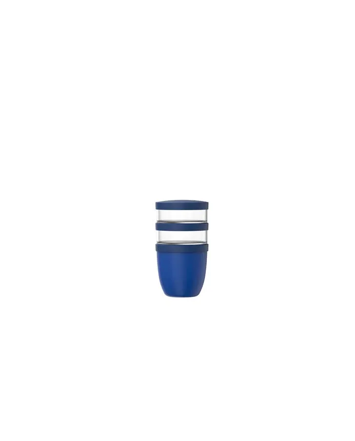 Portavivande termico composto da 3 pezzi da 500 ml + 2 da 200 ml Mepal Ellipse - cod. P113143