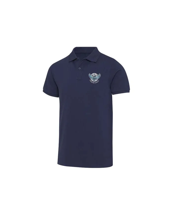 Polo a maniche corte unisex in tessuto biologico riciclato certificato OCS da 220 g/m² Beryl - cod. P39558