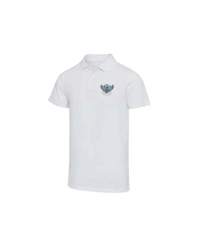 Polo a maniche corte unisex in tessuto biologico certificato OCS da 180 g/m² Graphite - cod. P39559