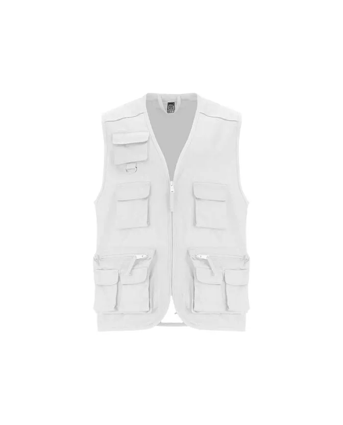 Gilet da lavoro con più tasche e scollo a V da 200 g/m² Venera - cod. PR9111