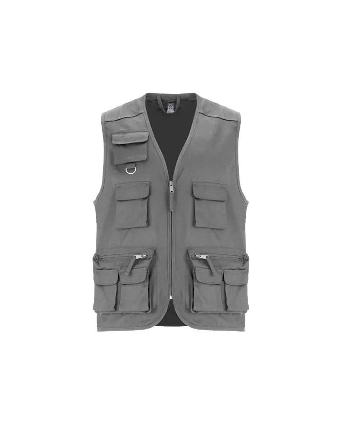 Gilet da lavoro con più tasche e scollo a V da 200 g/m² Venera - cod. PR9111