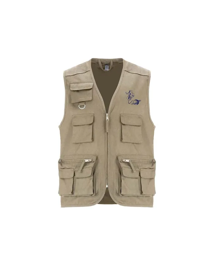 Gilet da lavoro con più tasche e scollo a V da 200 g/m² Venera - cod. PR9111