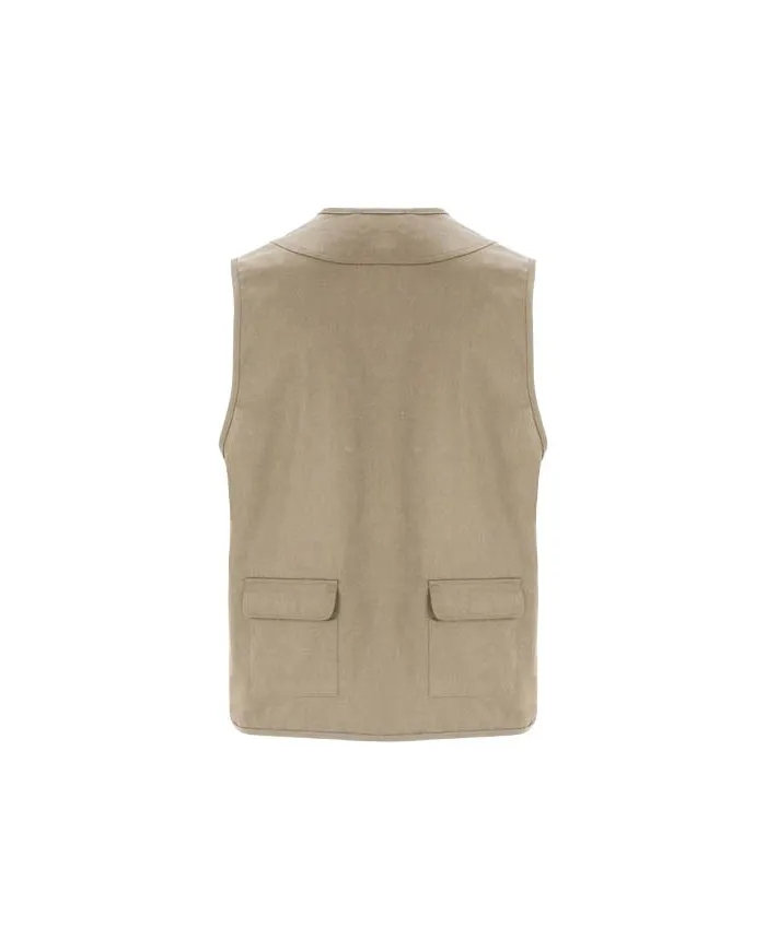 Gilet da lavoro con più tasche e scollo a V da 200 g/m² Venera - cod. PR9111