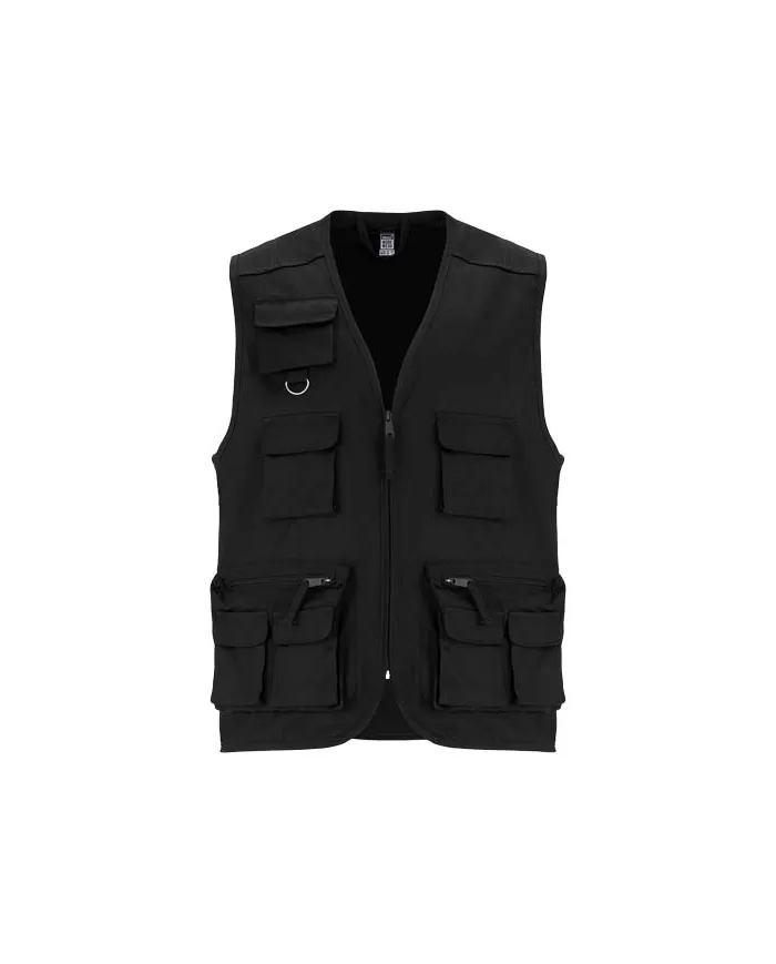 Gilet da lavoro con più tasche e scollo a V da 200 g/m² Venera - cod. PR9111