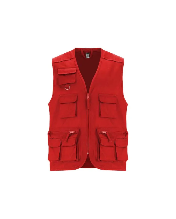 Gilet da lavoro con più tasche e scollo a V da 200 g/m² Venera - cod. PR9111