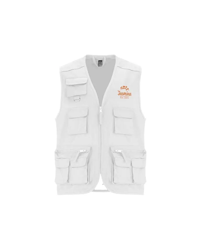 Gilet da lavoro con più tasche e scollo a V da 200 g/m² Venera - cod. PR9111