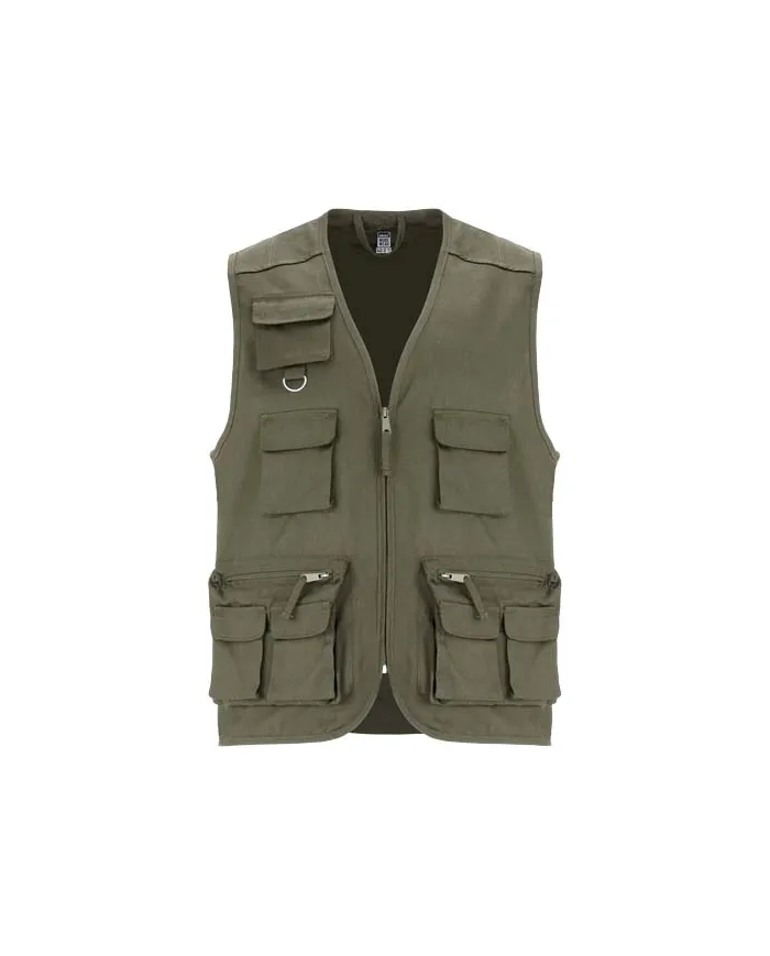 Gilet da lavoro con più tasche e scollo a V da 200 g/m² Venera - cod. PR9111