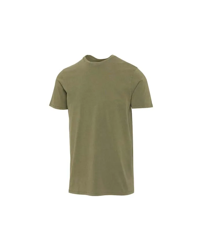 T-shirt a maniche corte da uomo in tessuto lavato da 160g/m² Nanaimo - cod. P39565