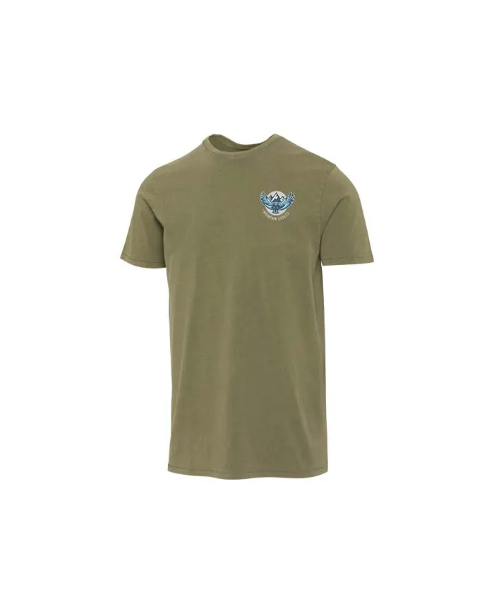 T-shirt a maniche corte da uomo in tessuto lavato da 160g/m² Nanaimo - cod. P39565