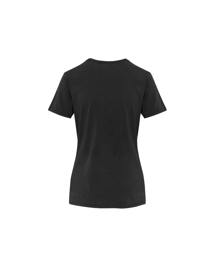 T-shirt a maniche corte da donna in tessuto lavato da 160 g/m²Nanaimo - cod. P39566