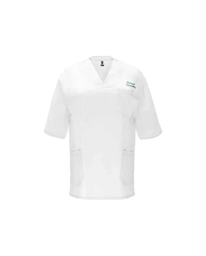 Casacca unisex a maniche corte in tessuto da 160 g/m² Panacea - cod. PR9098