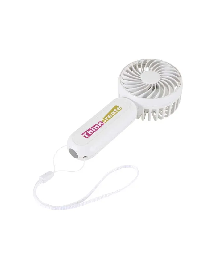 Ventilatore portatile in plastica riciclata Aervia - cod. P124519