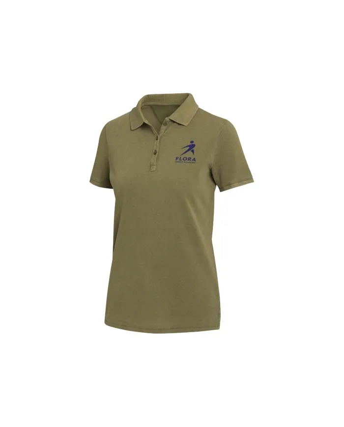 Polo da donna in tessuto lavato da 200 g/m² Calgary - cod. P39568