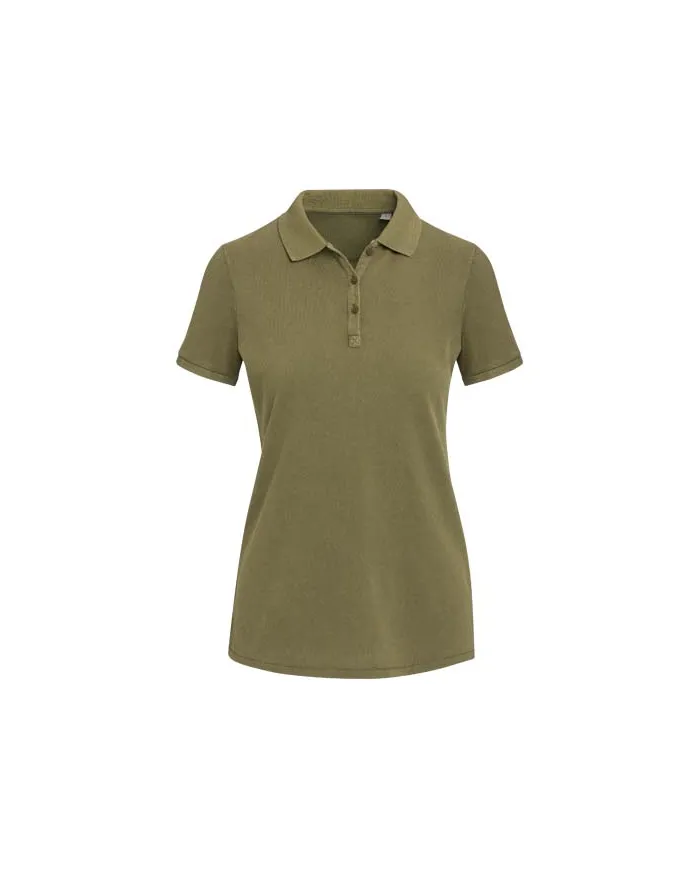 Polo da donna in tessuto lavato da 200 g/m² Calgary - cod. P39568
