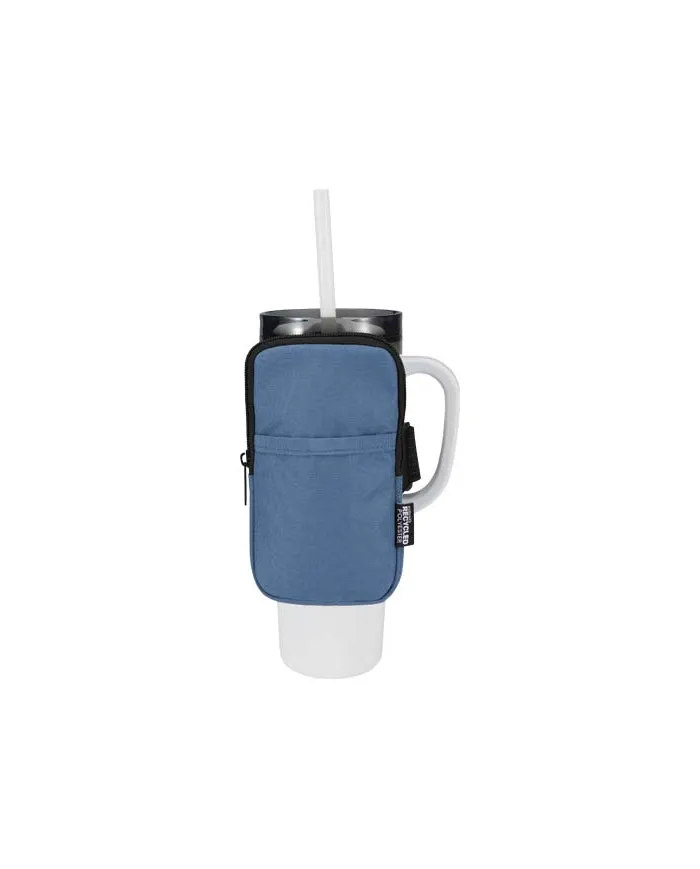 Custodia per borraccia in materiale riciclato certificato GRS Byron - cod. P130135