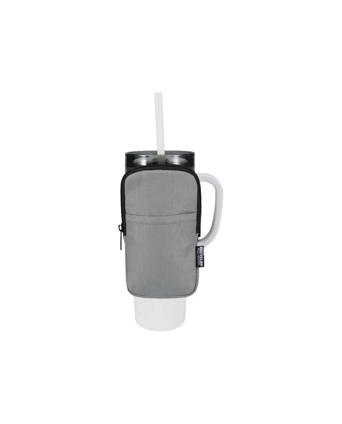 Custodia per borraccia in materiale riciclato certificato GRS Byron - cod. P130135
