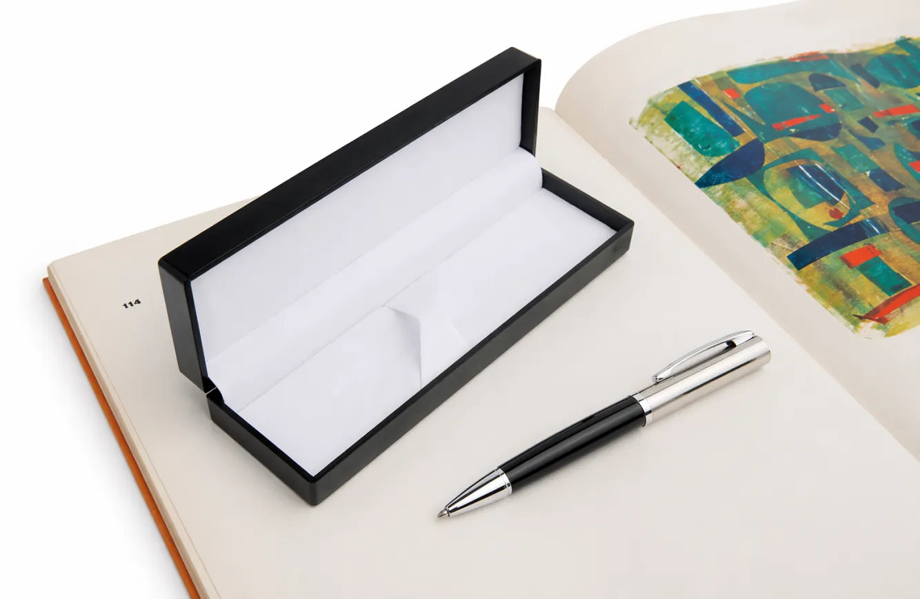 Penne Mark Twain con astuccio in acrilico - FA-8259