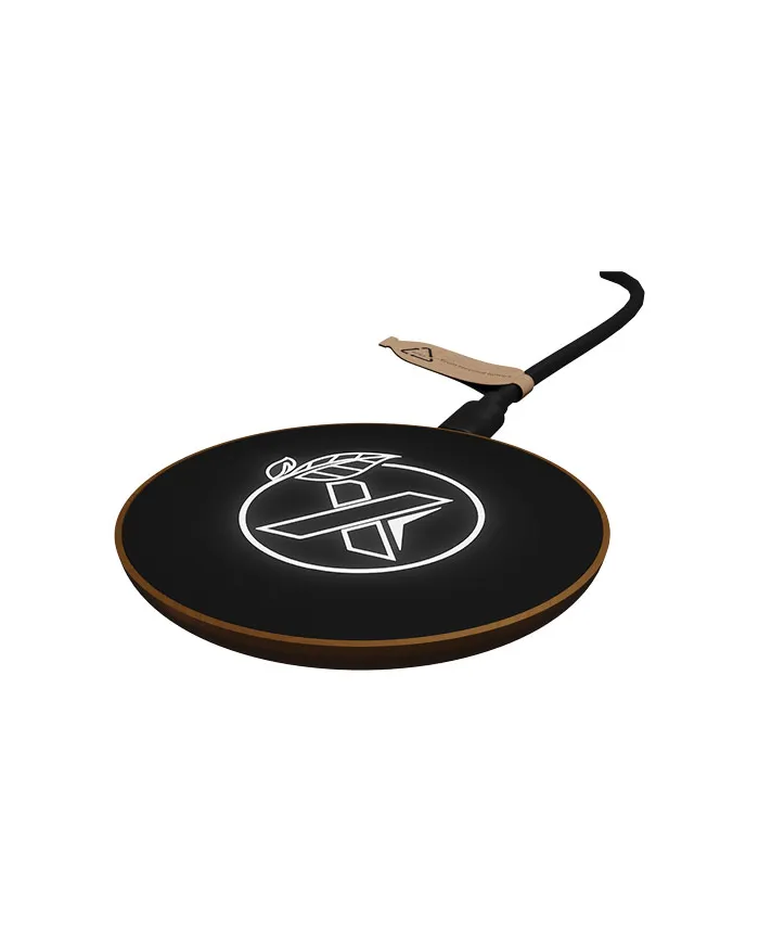 Stazione di ricarica wireless in legno SCX.design W13 da 10 W - cod. P2PX051