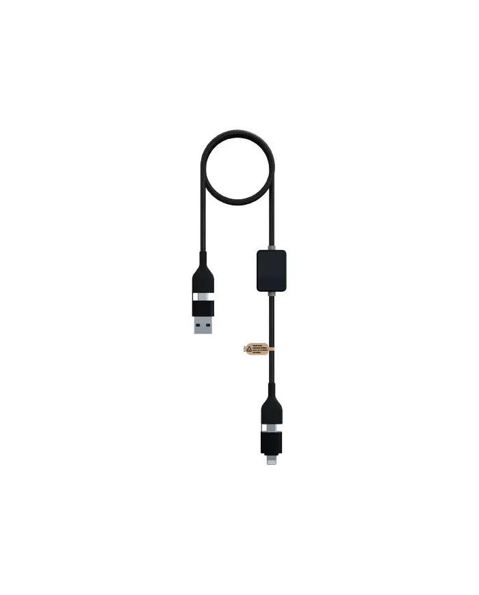 Cavo di ricarica con interruttore e logo luminoso da 60 W SCX.design C32 - cod. P2PX212