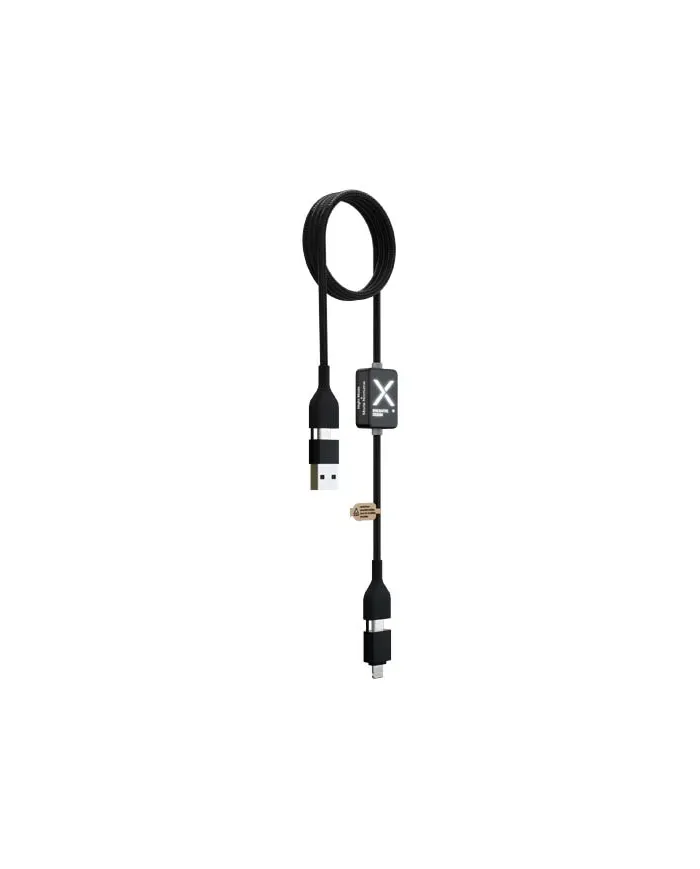 Cavo di ricarica con interruttore e logo luminoso da 60 W SCX.design C32 - cod. P2PX212