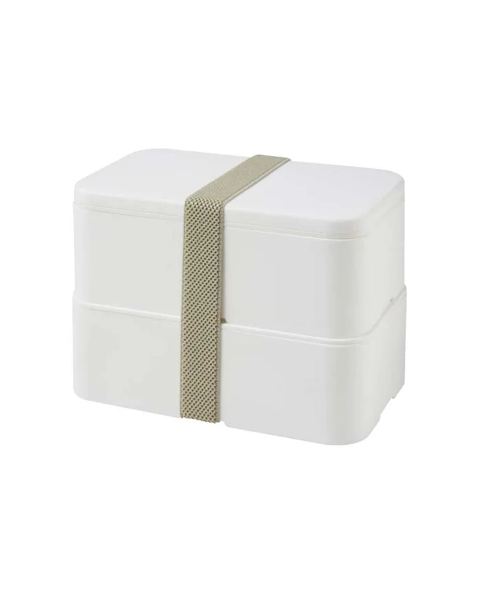 Portavivande a doppio scomparto 700+700 ml MIYO POP - cod. P210779