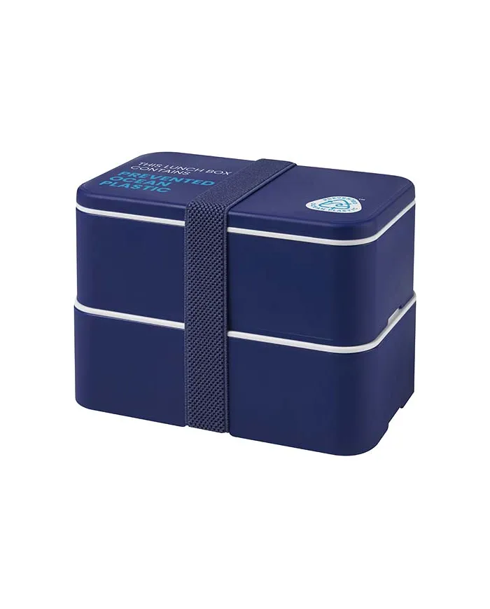 Portavivande a doppio scomparto 700+700 ml MIYO POP - cod. P210779