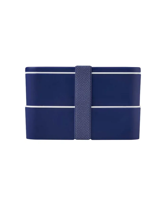 Portavivande a doppio scomparto 700+700 ml MIYO POP - cod. P210779