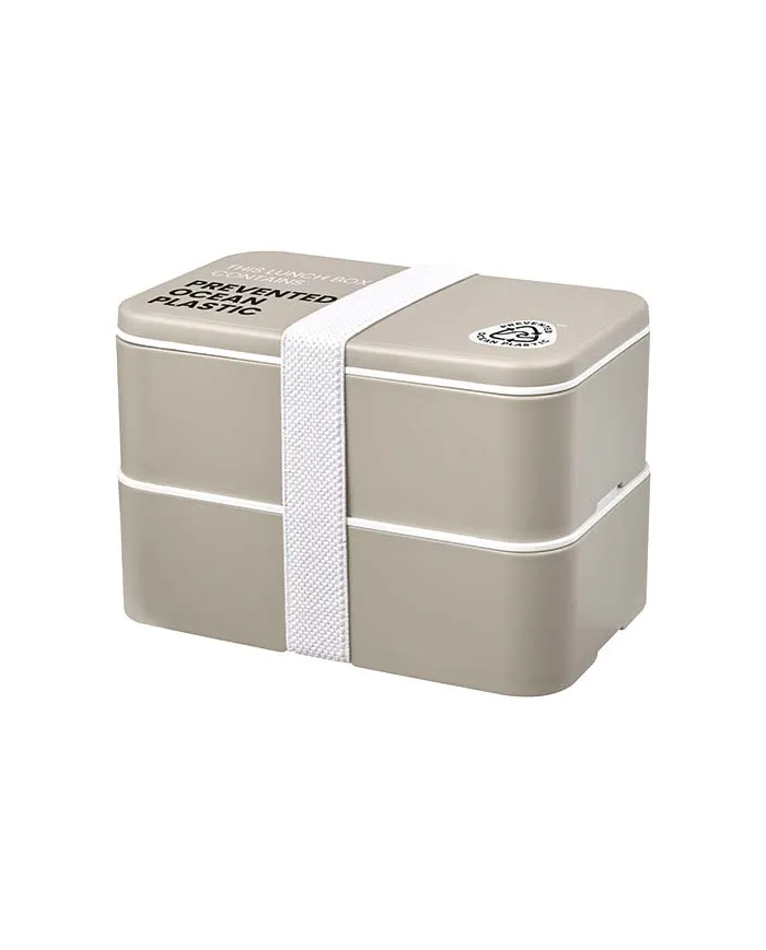Portavivande a doppio scomparto 700+700 ml MIYO POP - cod. P210779