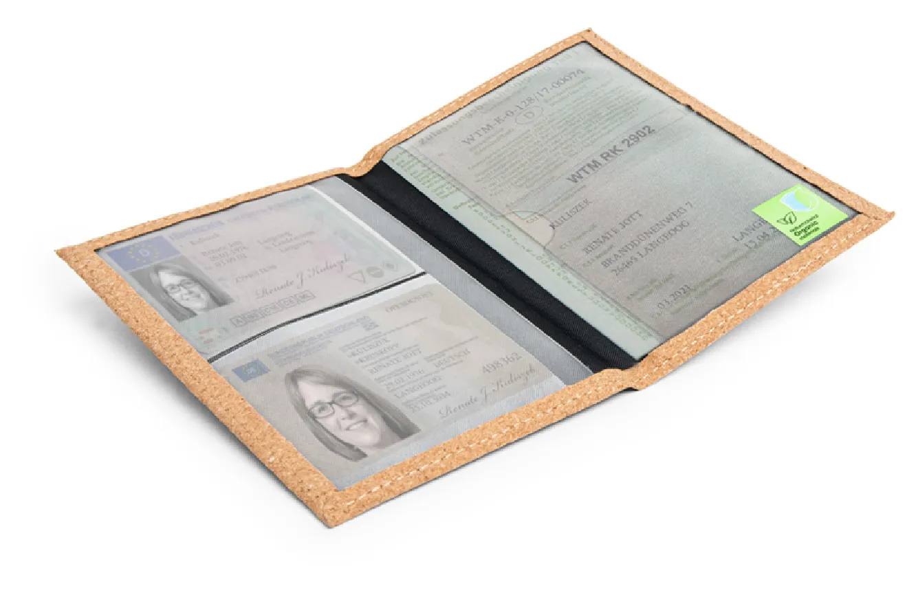 Cartelline porta documenti in sughero - FA-12165