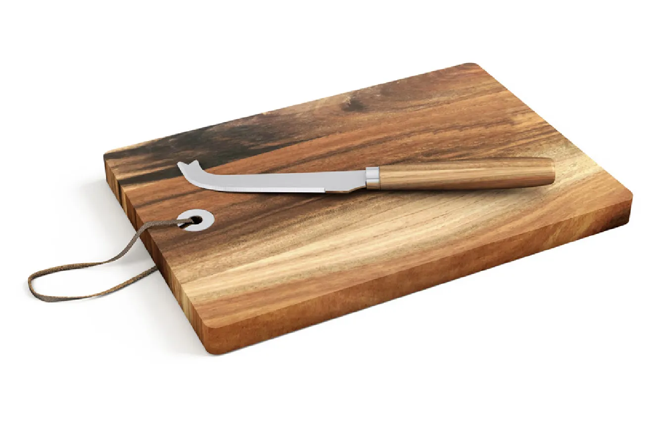 Tagliere da formaggio grande con coltello - FA-8145