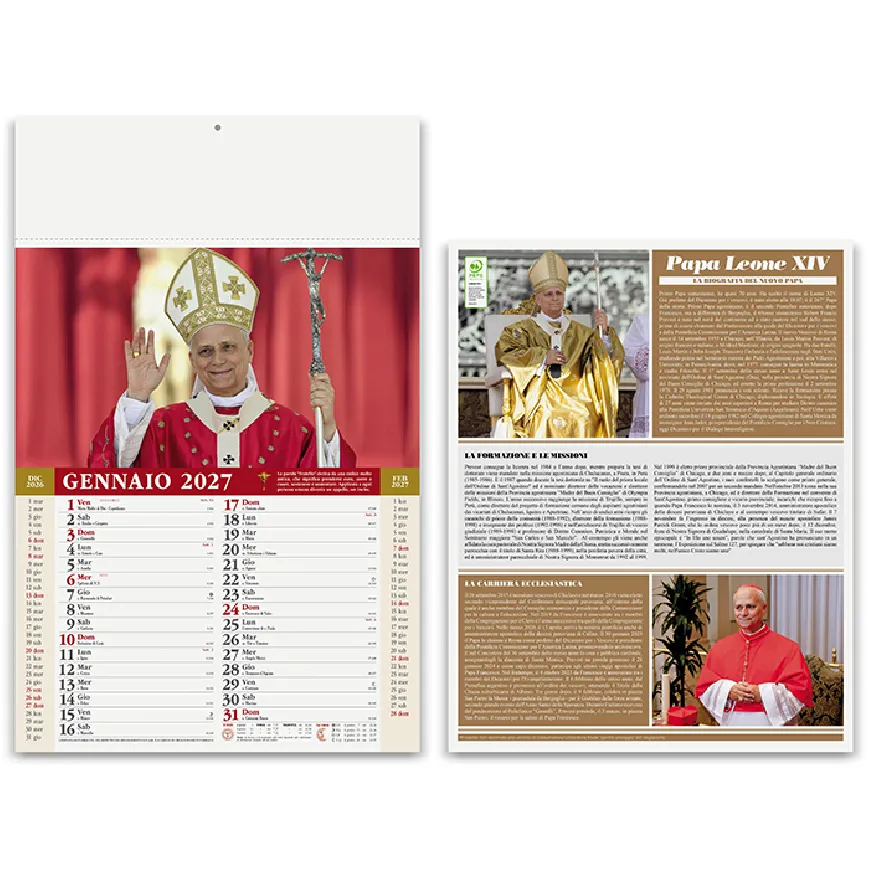 Calendari PAPA FRANCESCO - cod. PA101