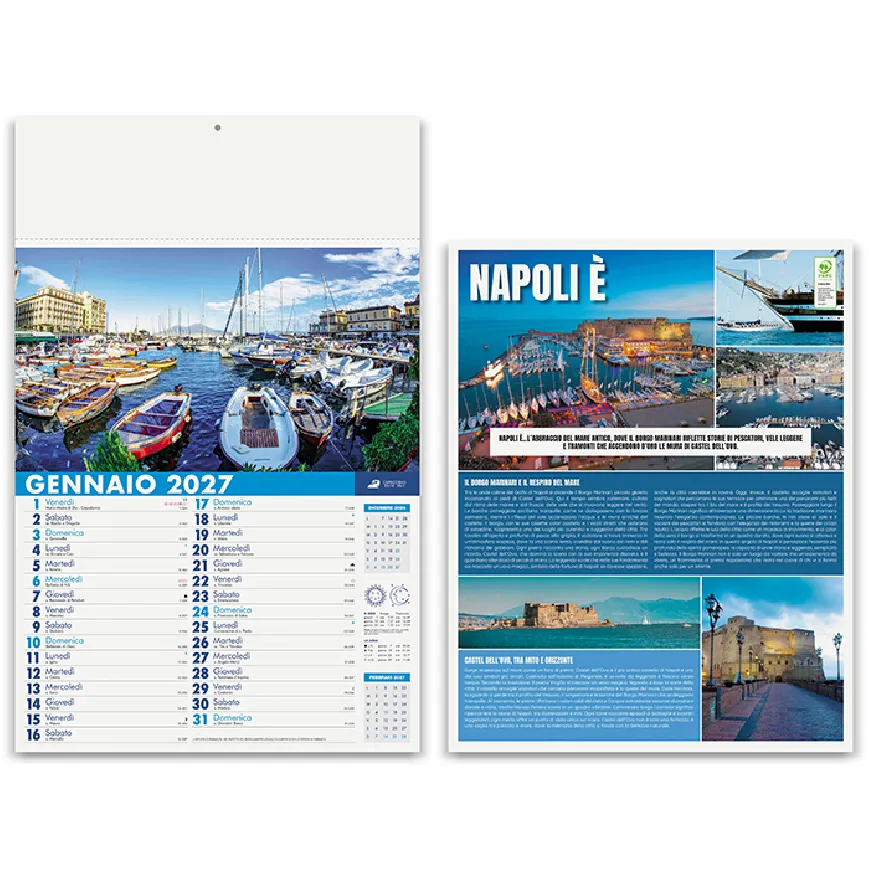 Calendari personalizzati Napule - cod. PA118