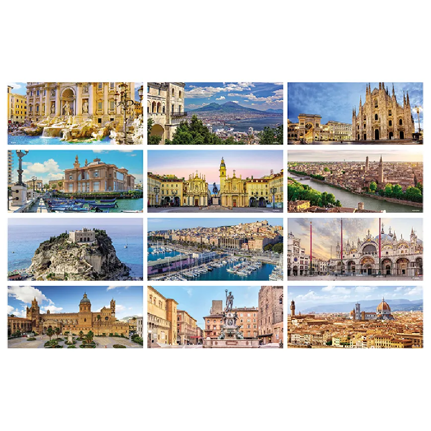 Calendarietti da tavolo Citta' d'italia personalizzabili - cod. PA401