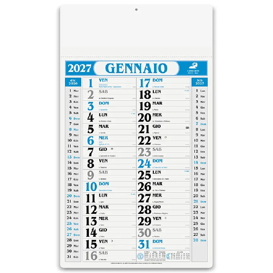Calendari Olandesi personalizzati - cod. PA520