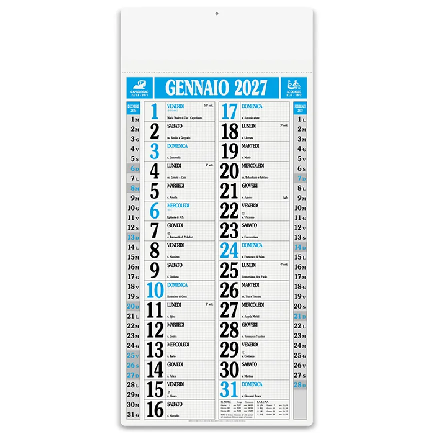 Calendario Olandese Magnum - cod. PA523