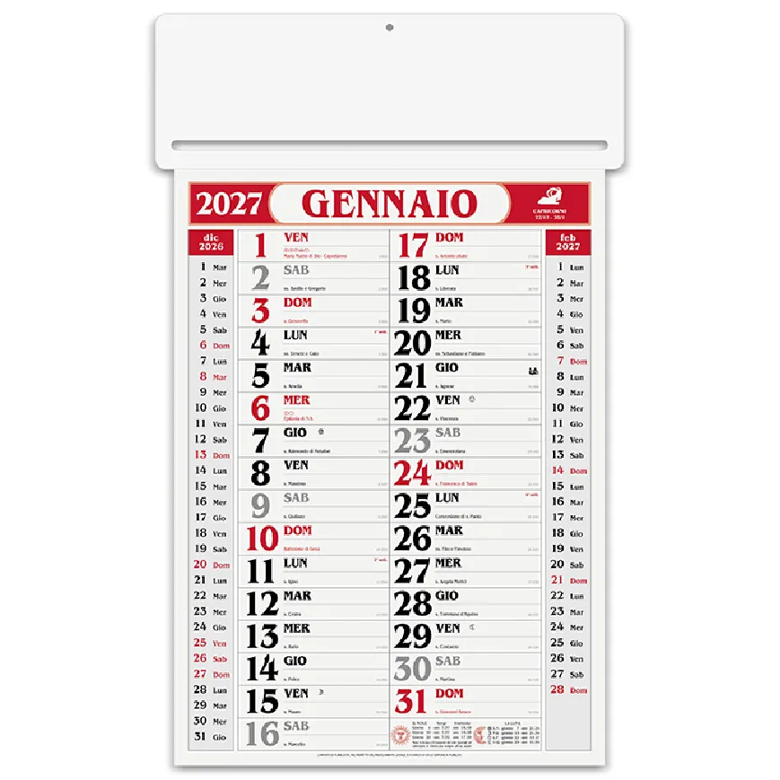 Calendari Passafoglio personalizzati - cod. PA550